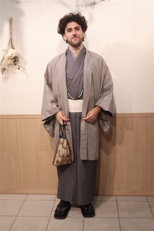 男性着物