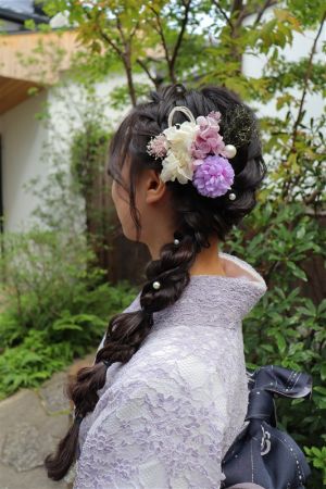フリーチョイスヘアセット