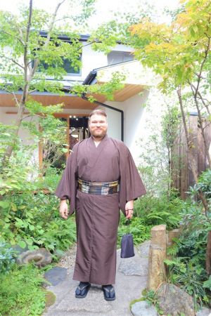 男性着物