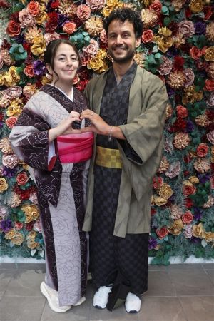 男性着物