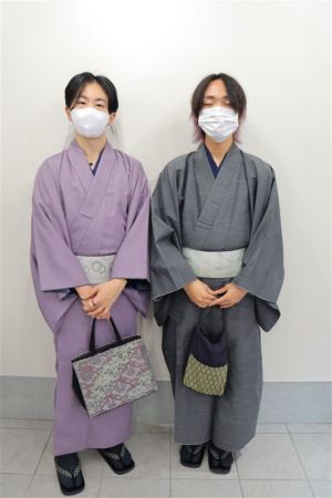 男性着物