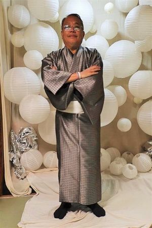 男性着物