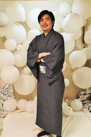 男性着物