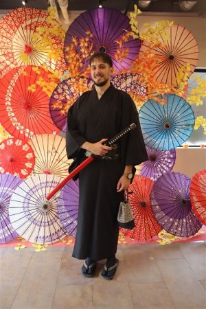 男性着物