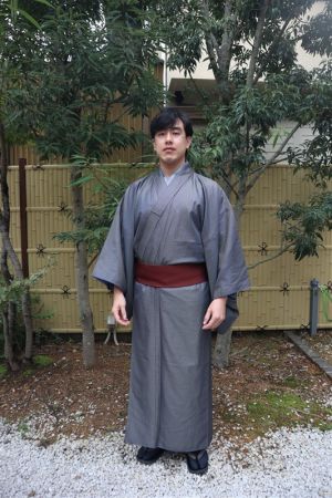 男性着物