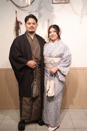 男性着物