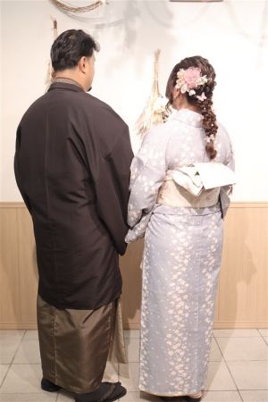 男性着物