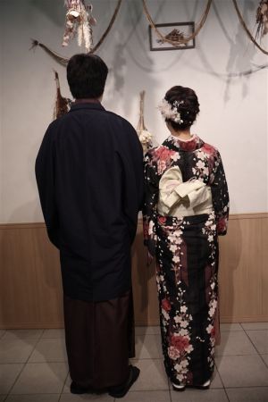 男性着物