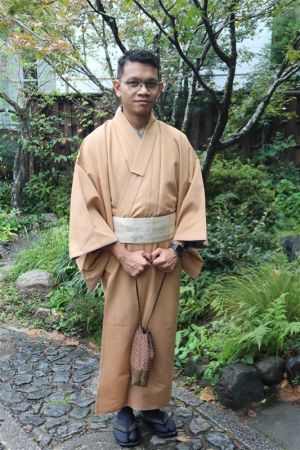 男性着物