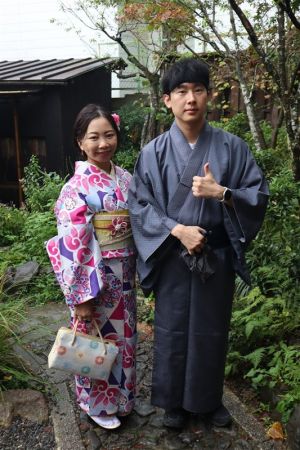 男性着物