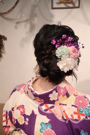 フリーチョイスヘアセット