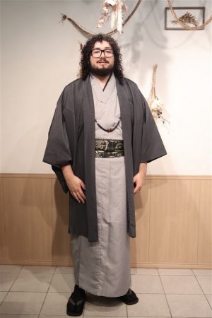 男性着物