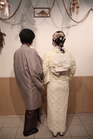 男性着物