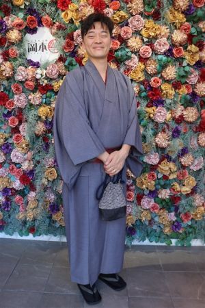 男性着物