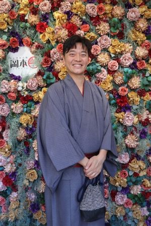 男性着物