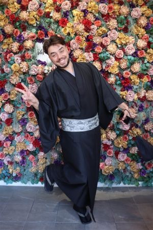 男性着物