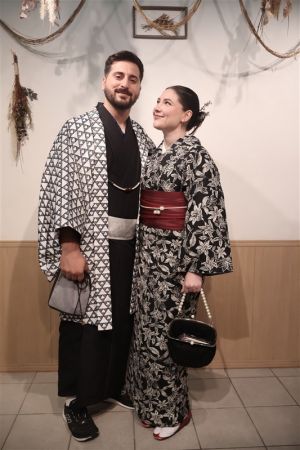 男性着物