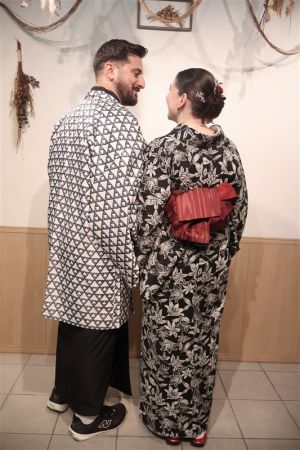男性着物