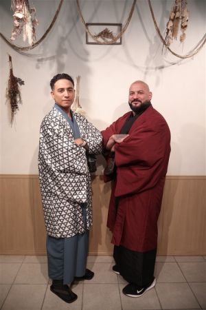 男性着物