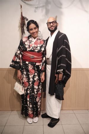 男性着物