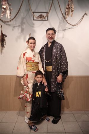 男性着物