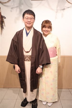 男性着物