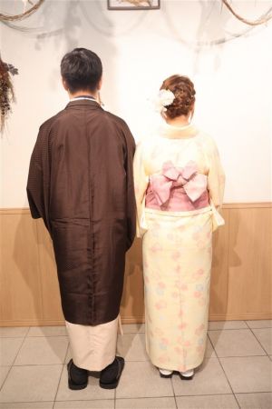 男性着物