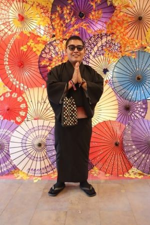 男性着物