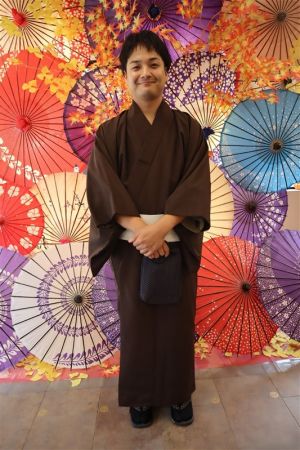 男性着物