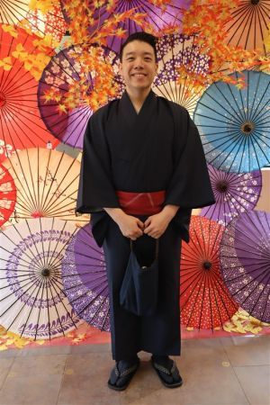 男性着物