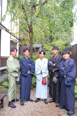 男性着物