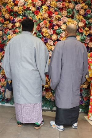 男性着物