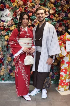 男性着物