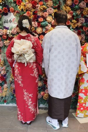 男性着物