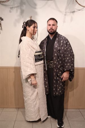 男性着物
