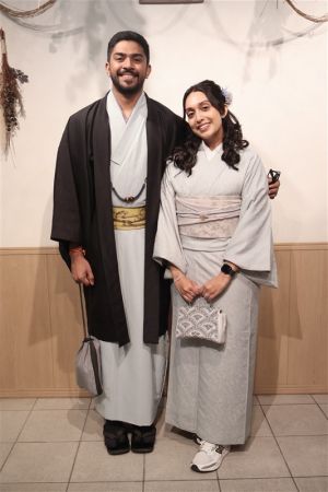 男性着物