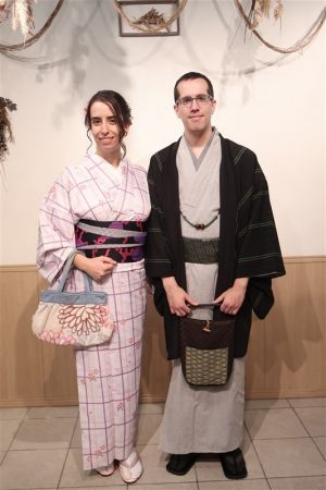 男性着物
