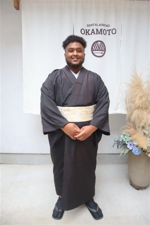 男性着物