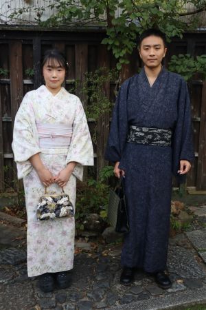 男性着物