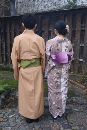男性着物