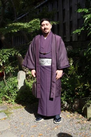 男性着物