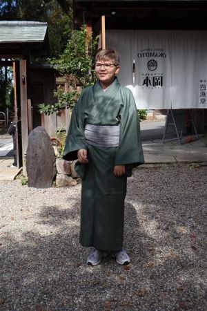 男性着物