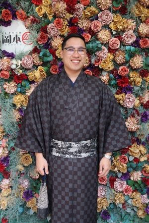 男性着物