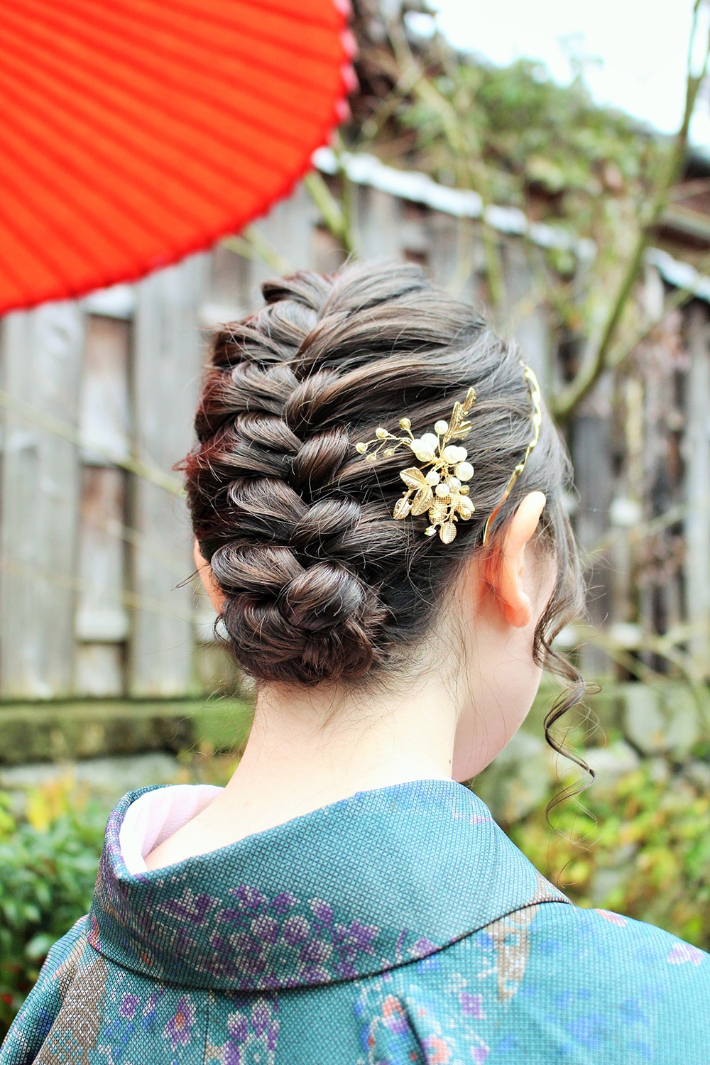 本格ヘアセット 着物や浴衣のレンタルは京都のレンタル着物岡本