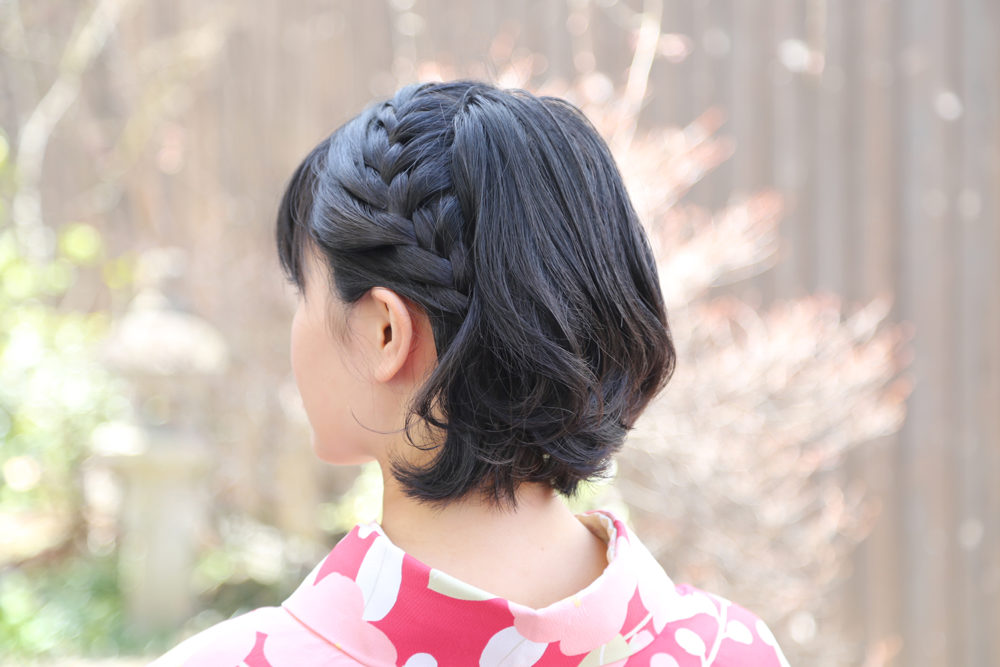 本格ヘアセット 着物や浴衣のレンタルは京都のレンタル着物岡本