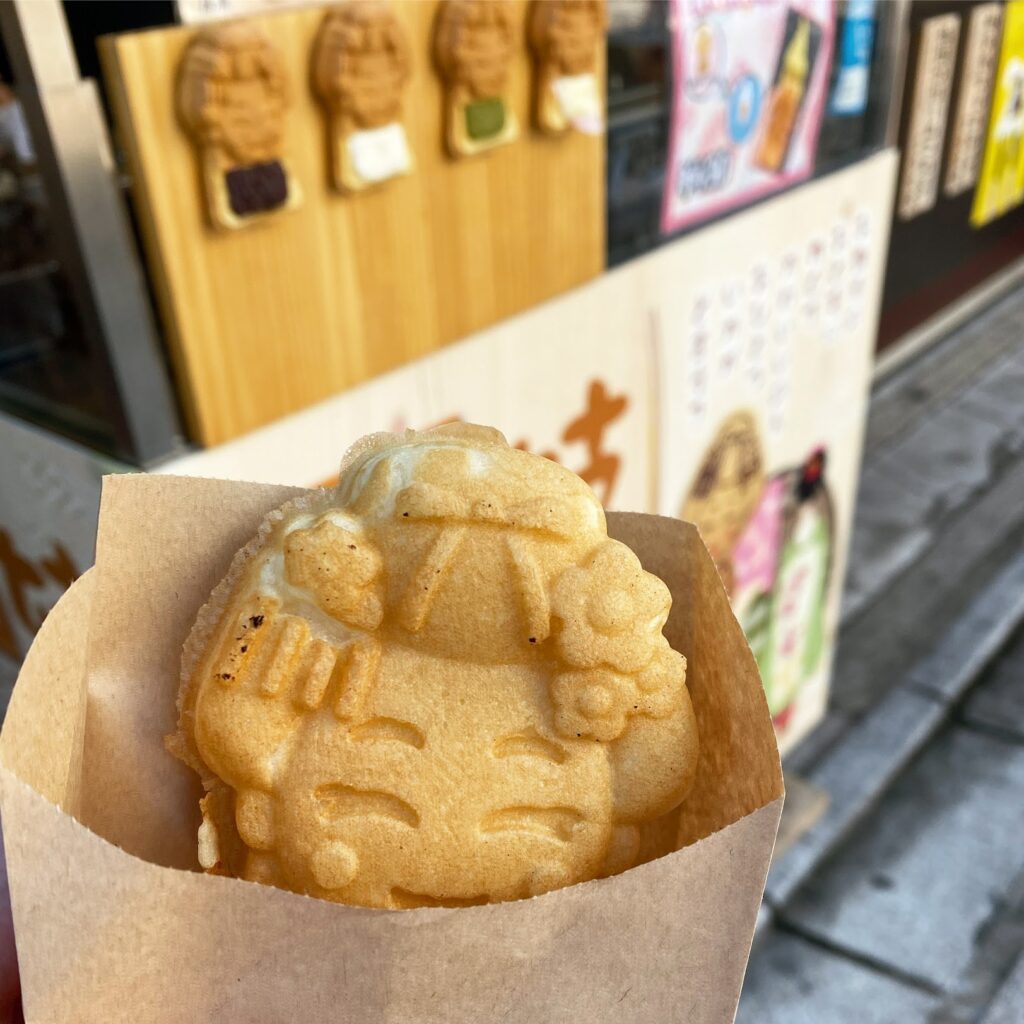 清水寺「喜楽庵」の舞妓はん焼き