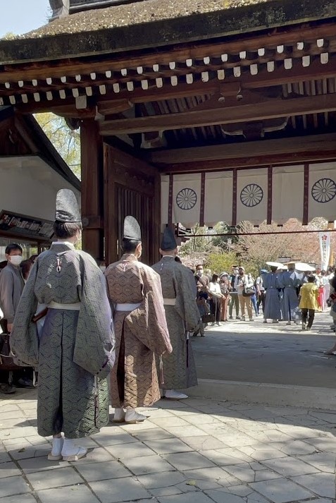 平野神社の時代行列２