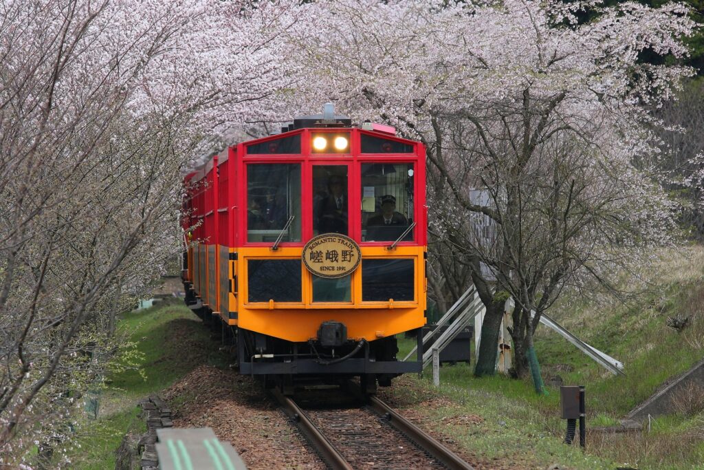 嵐山トロッコ列車