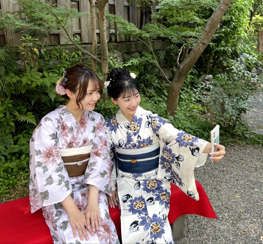 夏の着物で涼しい着こなし