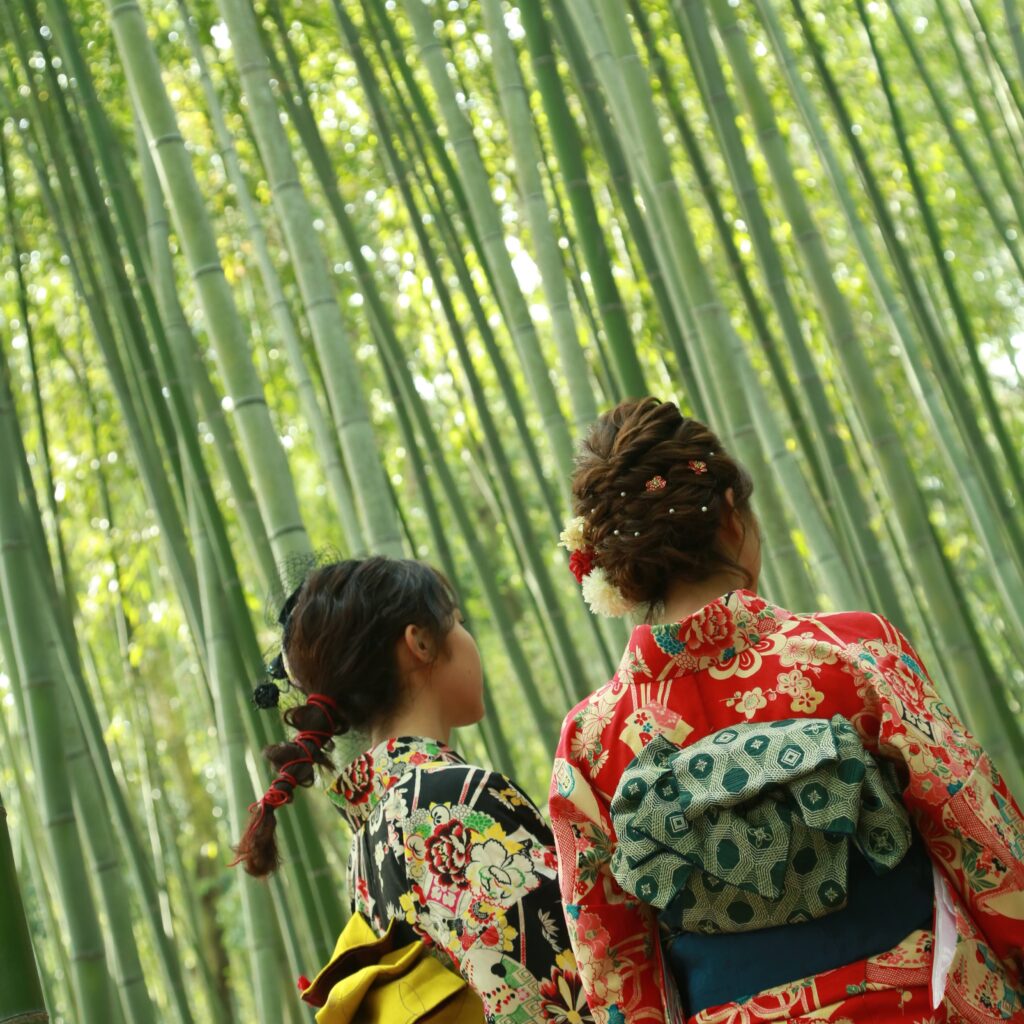 京都嵐山竹林